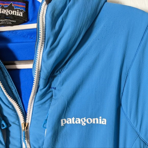 Patagonia Women's Nano Air Hoodie Insulated Jacket in Curacao Size S *worn* - Picture 6 of 11